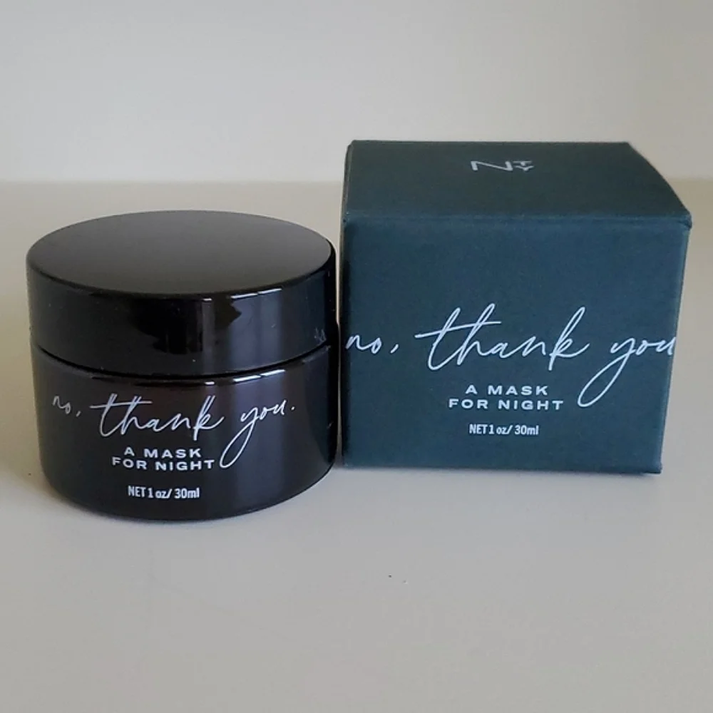 No, thank you Skincare A Mask for Night  NEW  Manuka Honey-packed Overnight Face
